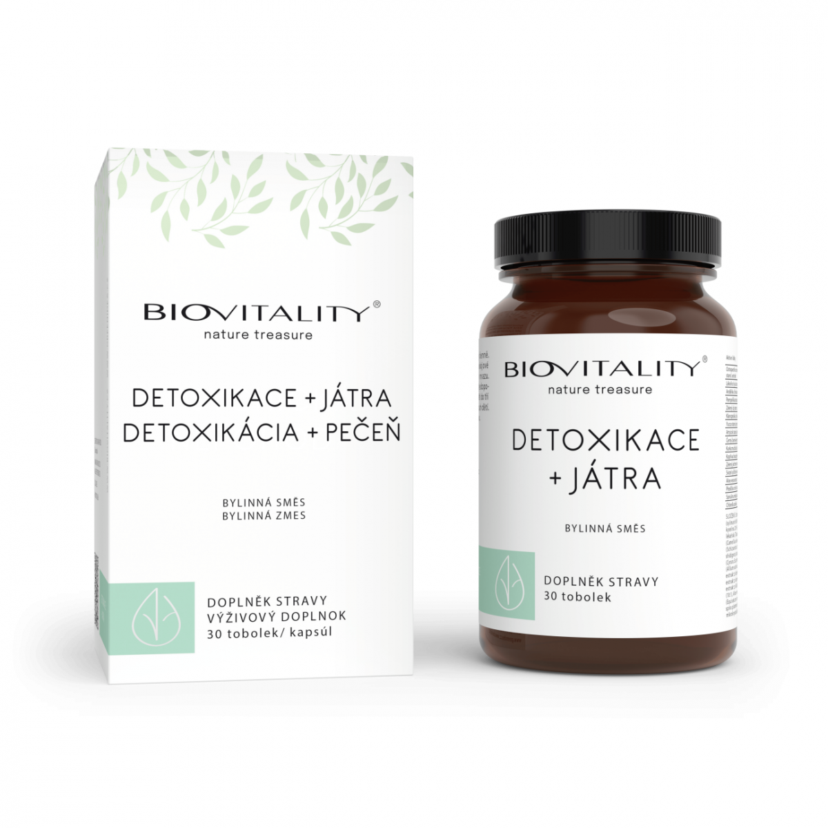 Biovitality DETOXIKÁCIA + PEČEŇ - normálna činnosť pečeňového tkaniva