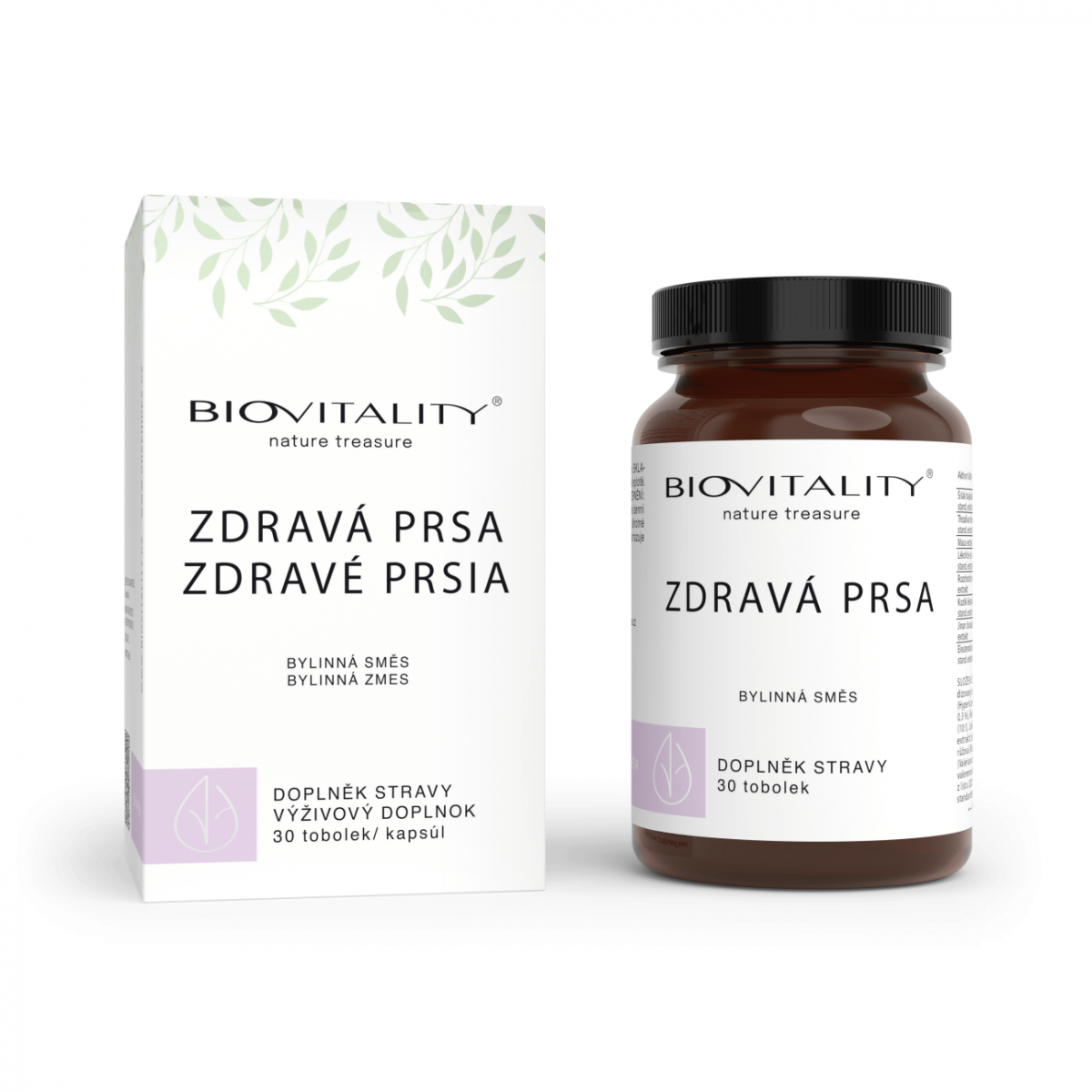 Biovitality ZDRAVÉ PRSIA - navracia prsiam pevnosť a tvar