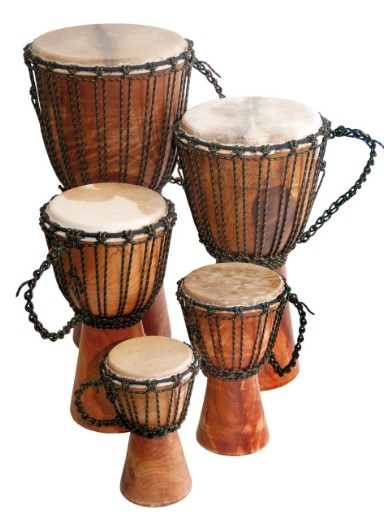 Djembe Beginner Bali Mahagón 50cm