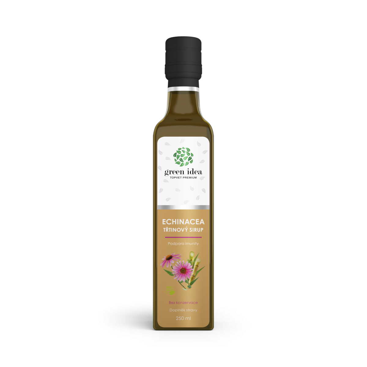 Echinacea - trstinový sirup - Podpora imunity (250ml)