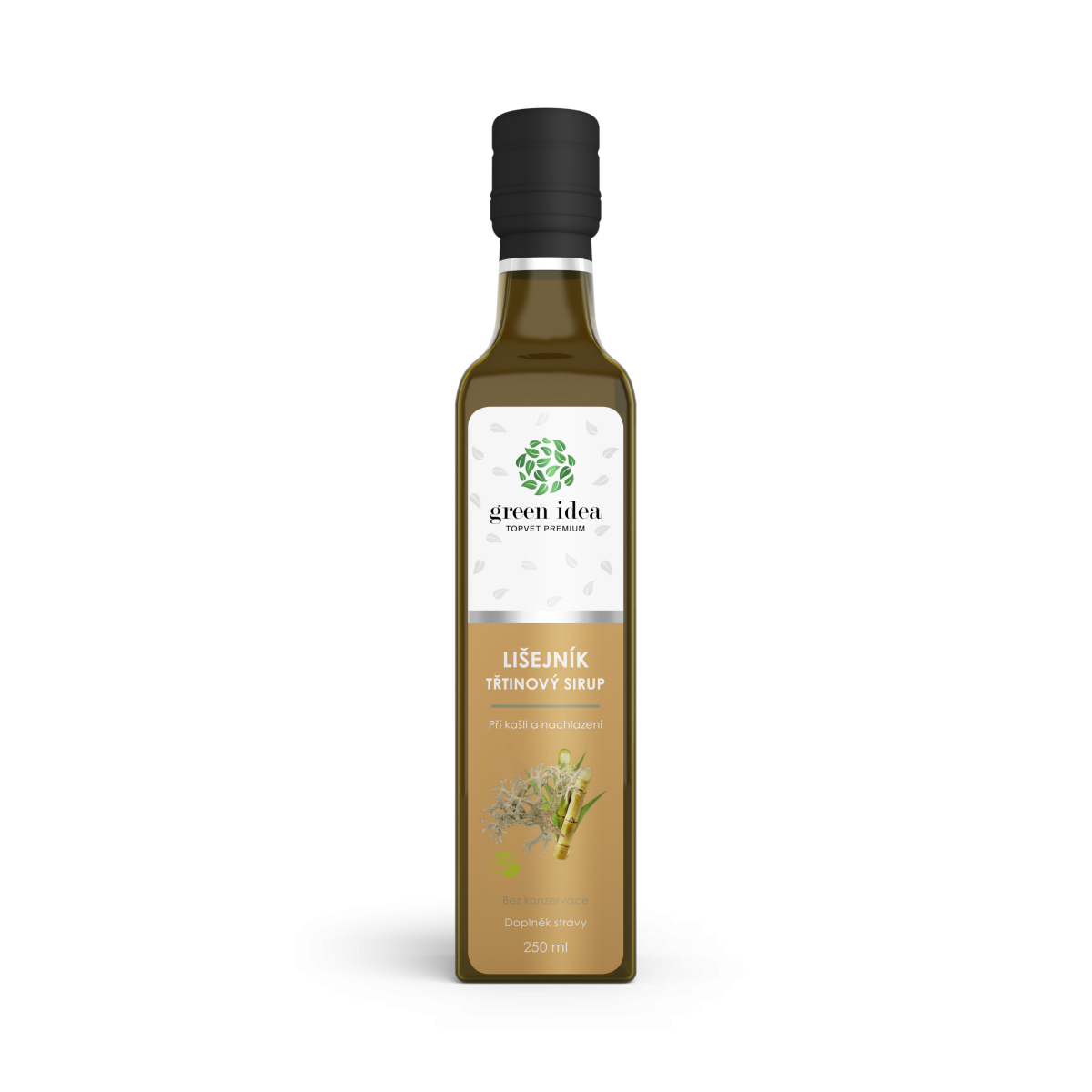 Lišajník - trstinový sirup - Pri kašli a prechladnutí (250ml)