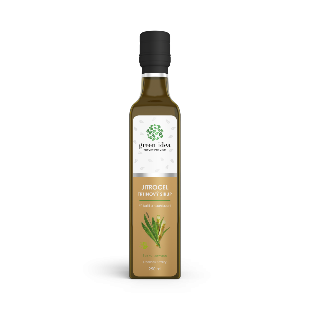 Skorocel - trstinový sirup - Pri kašli a prechladnutí (250ml)