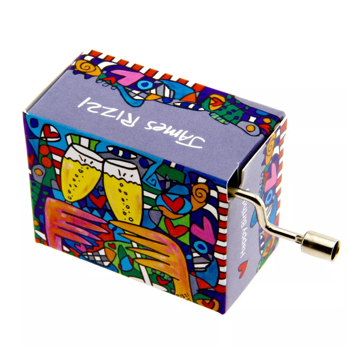 Music Box Happy Birthday to You - dizajn James Rizzi