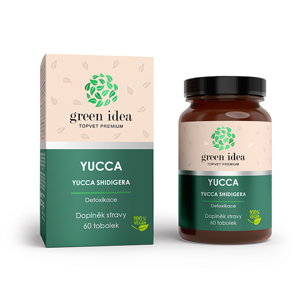 Yucca bylinný extrakt - Detoxikácia - Kapsuly